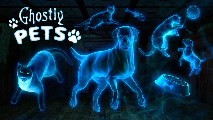 NEW Ghostly Pets AtmosFX Halloween Holiday Decorations